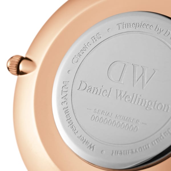DW00100303 PETITE MELROSE ROSE GOLD 36MM