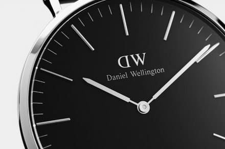 DW00100143 DW CLASSIC BRISTOL SILVER 36 MM