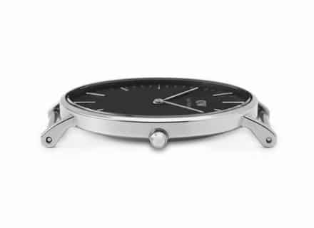 DW00100132 DW CLASSIC DURHAM SILVER 40MM