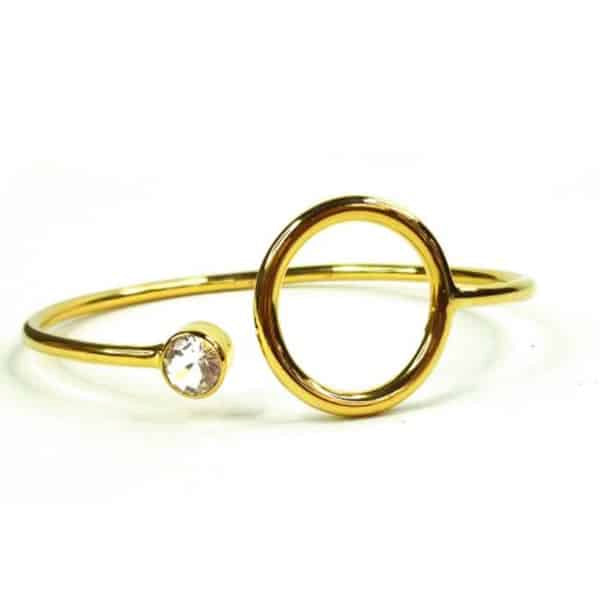 EEB011T BANGLE UNITY TOPAZIO BIANCO