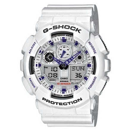 GA-100A-7AER G-SHOCK BIANCO