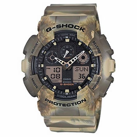 GA-100MM-5AER G-SHOCK CAMOUFLAGE QUADRANTE NERO
