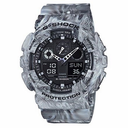GA-100MM-8AER G-SHOCK CAMOUFLAGE QUADRANTE NERO