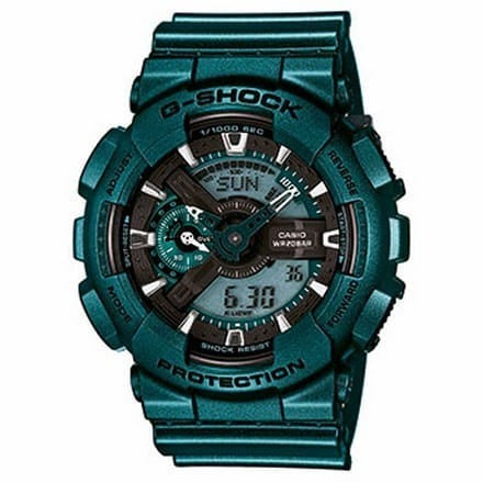 GA-110NM-3AER G-SHOCK VERDE METALLIZZATO