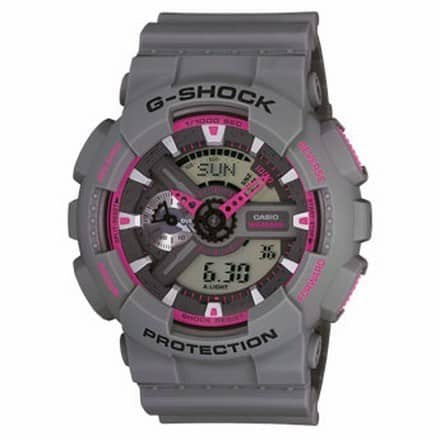GA-110TS-8A4ER G-SHOCK GRIGIO E ROSA DIGI-ANALOGIC