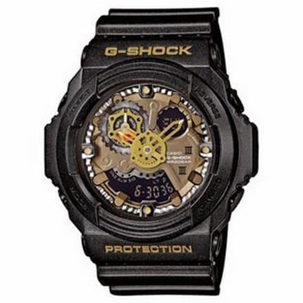 GA-300A-1AER G-SHOCK NERO QUADRANTE MARRONE