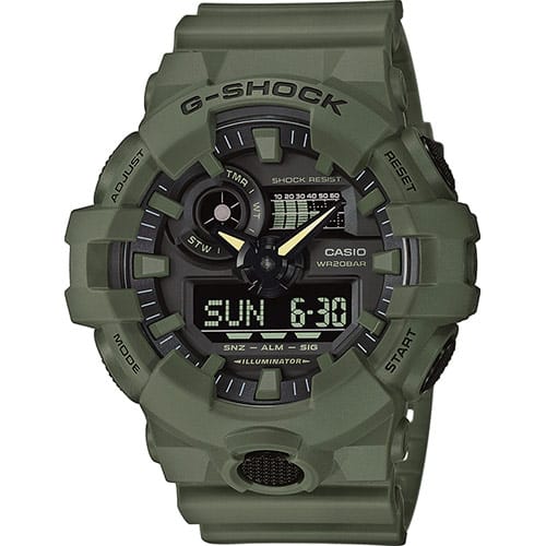 GA-700UC-3AER CASIO G-SHOCK VERDE MILITARE