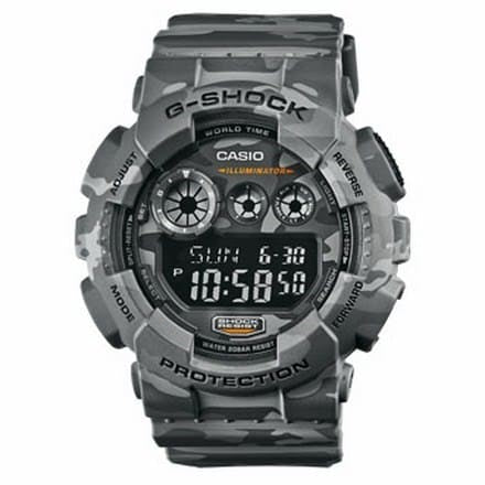 GD-120CM-8ER G-SHOCK CAMOUFLAGE GRIGIO