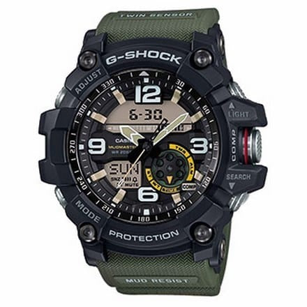 GG-1000-1A3ER G-SHOCK TWIN SENSOR MUD RESIST