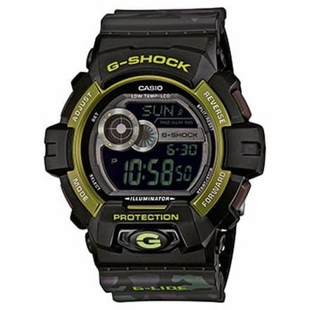 GLS-8900CM-1ER G-SHOCK CAMOUFLAGE G-LIDE