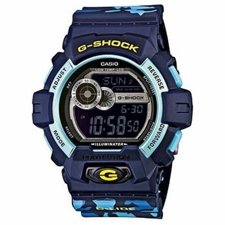 GLS-8900CM-2ER G-SHOCK CAMOUFLAGE BLU