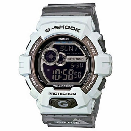GLS-8900CM-8ER G-SHOCK CAMOUFLAGE GRIGIO