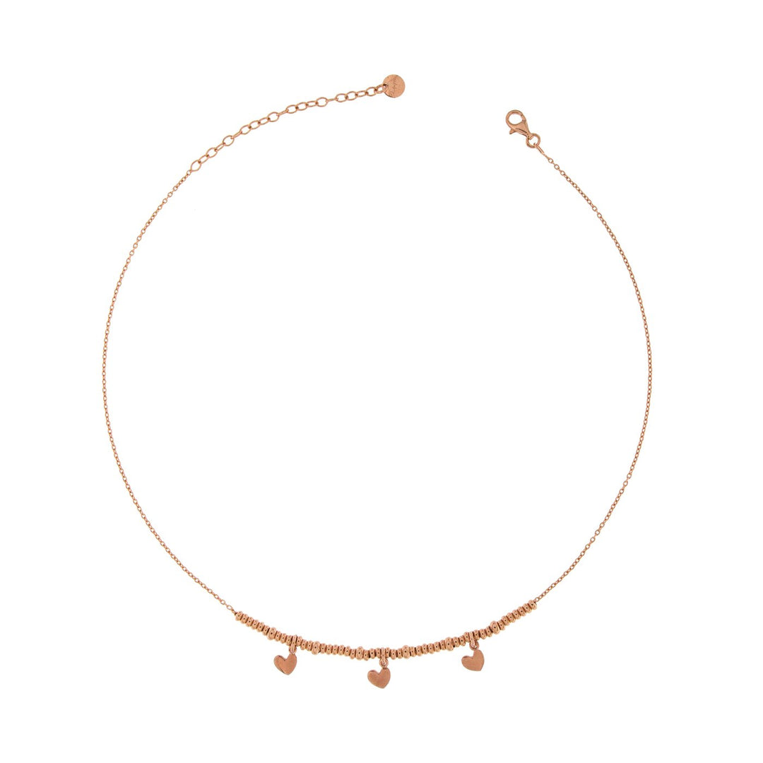 GR-003 CUO GIROCOLLO CON TRE CUORI