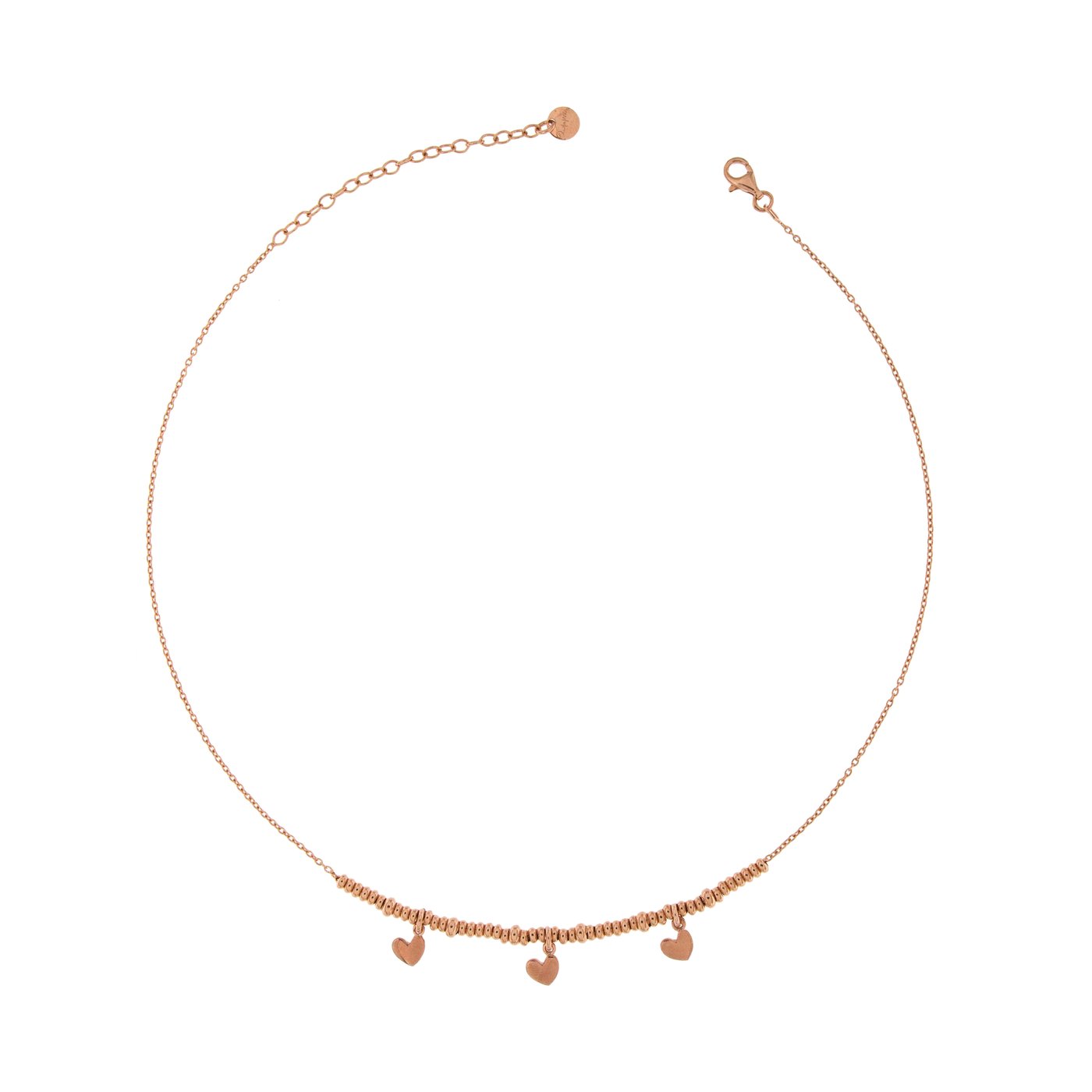 GR-003 CUO GIROCOLLO CON TRE CUORI