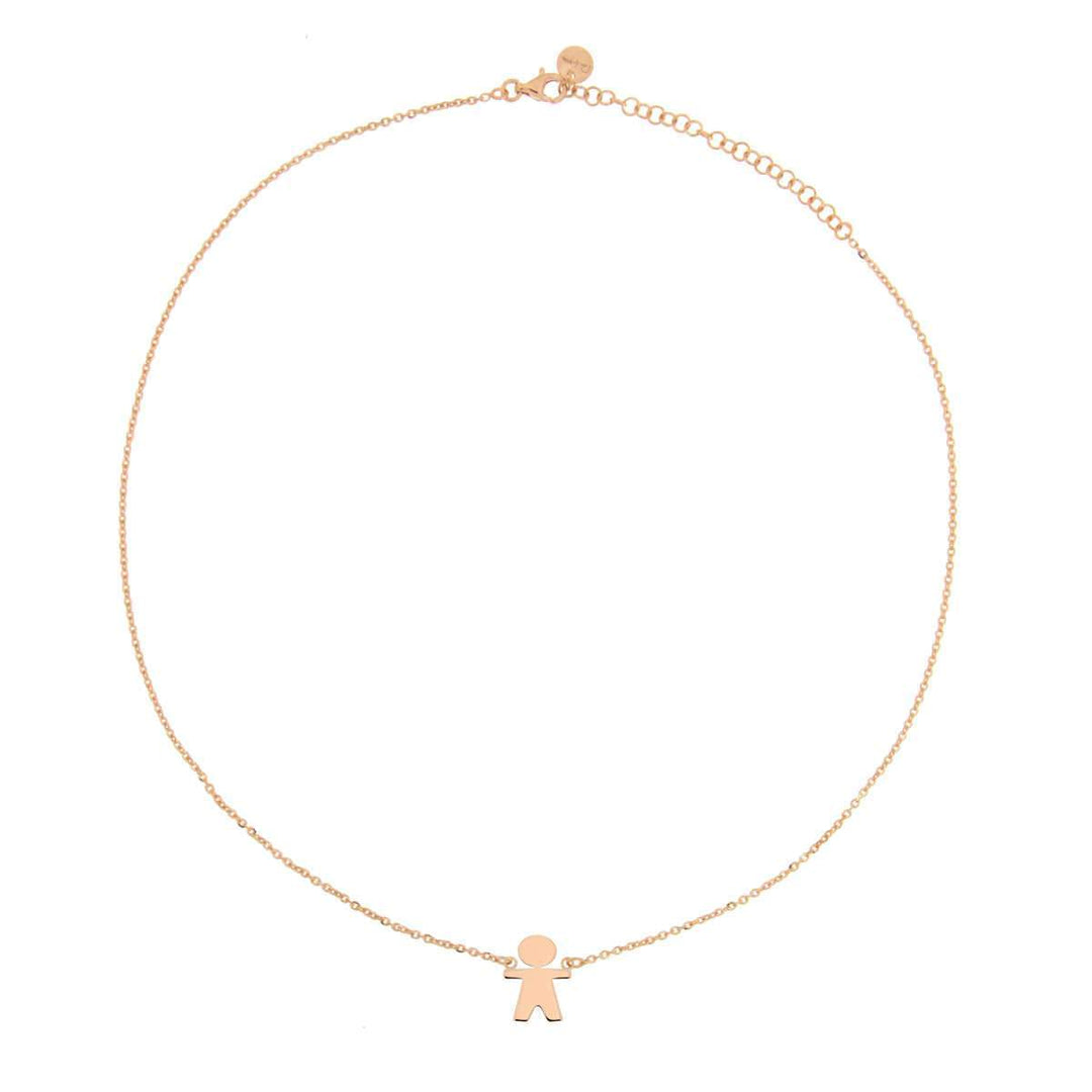 GR001RBIMBO CATENINA BIMBO ORO ROSATO