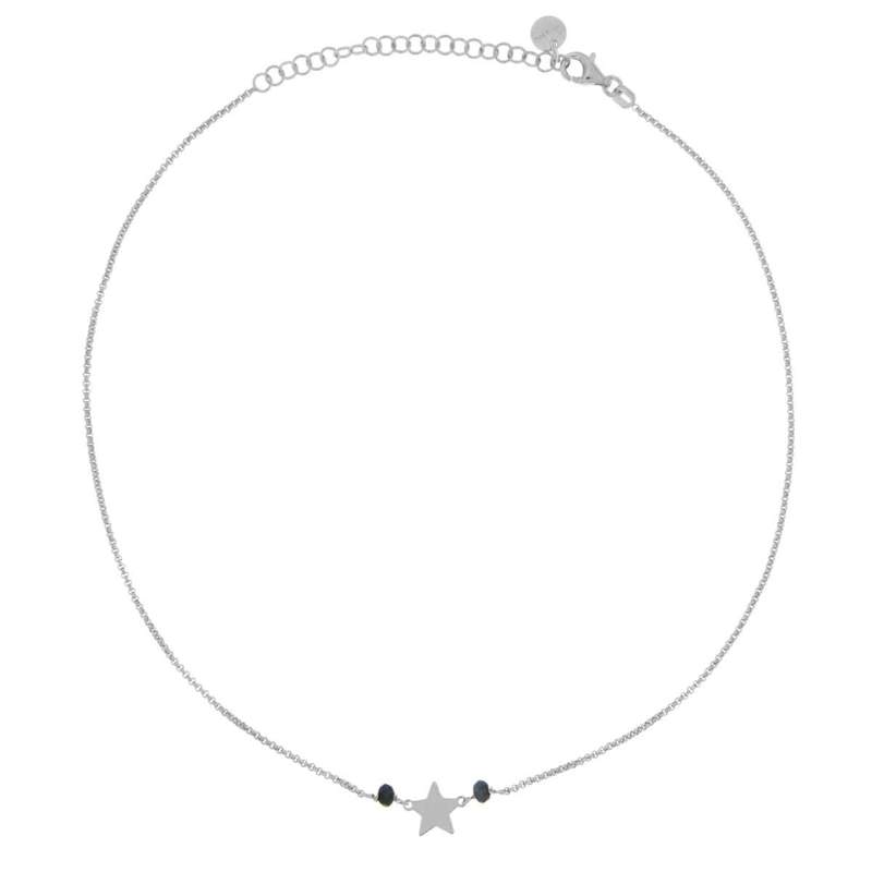 GRSTRABLSTE CATENINA BIANCA CON STELLA E PALLINE B