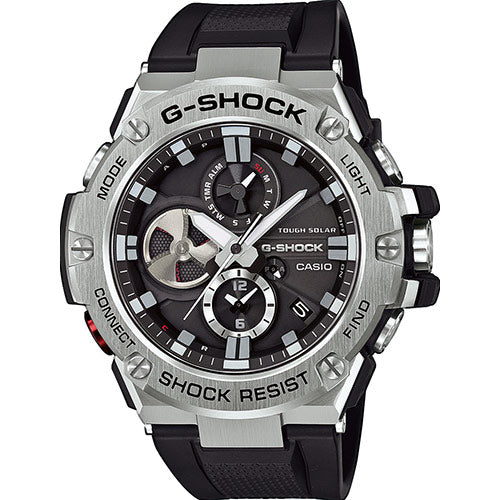 GST-B100-1AER G-SHOCK STEEL RUBBER BAND