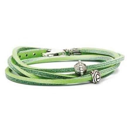 L5108-36 BRACCIALE CUOIO VERDE
