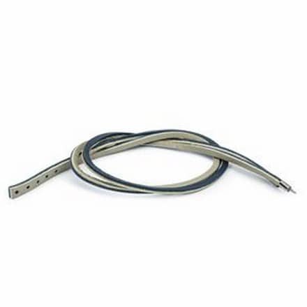 TLEBR-00050 BRACCIALE CUOIO BLU SCURO/GRIGIO CHIARO