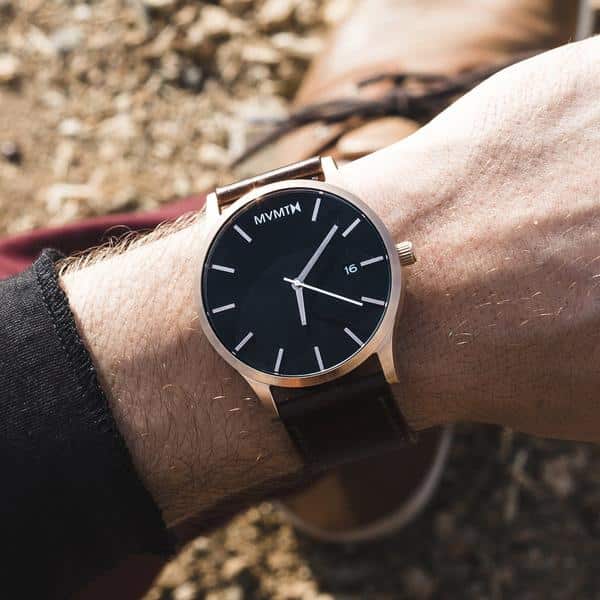 MM01-RGBL MAN MVMT CLASSIC ROSE GOLD BROWN 45MM