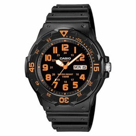 MRW-200H-4BVEF CASIO INDICI ARANCIONI 100M