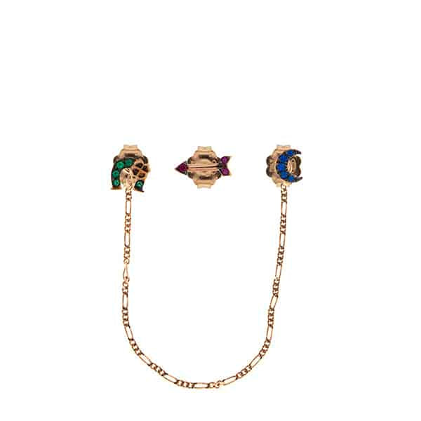 ORZCATA2 ORECCHINO FERRO DI CAVALLO FRECCIA LUNA