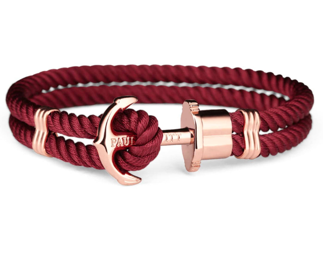 PH-PH-N-R-DB-L ANCHOR BRACELET PHREP IP ROSE GOLD