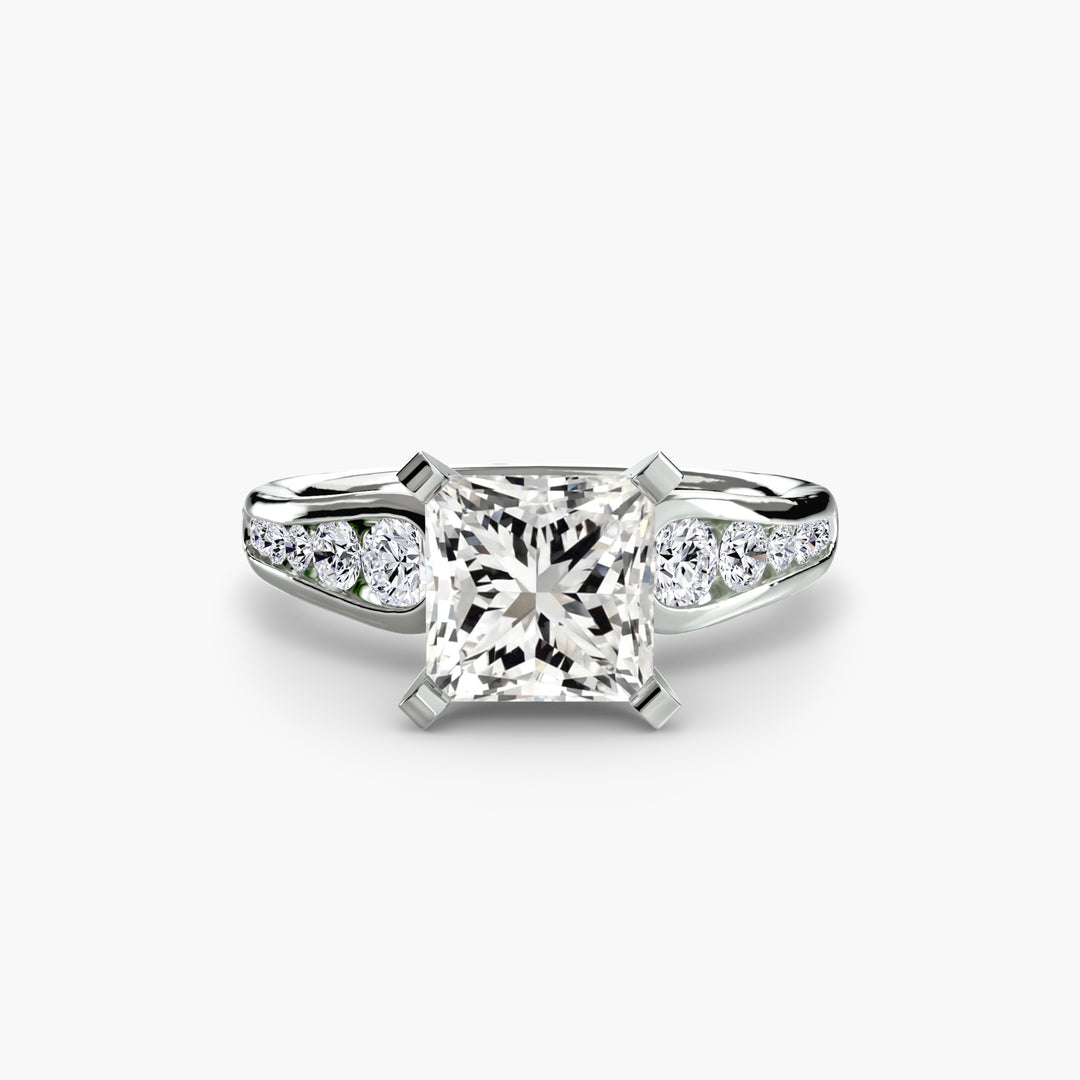 Solitaire with Pavé 2