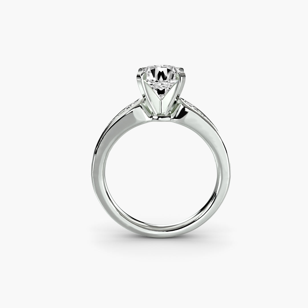 Solitaire with Pavé 2