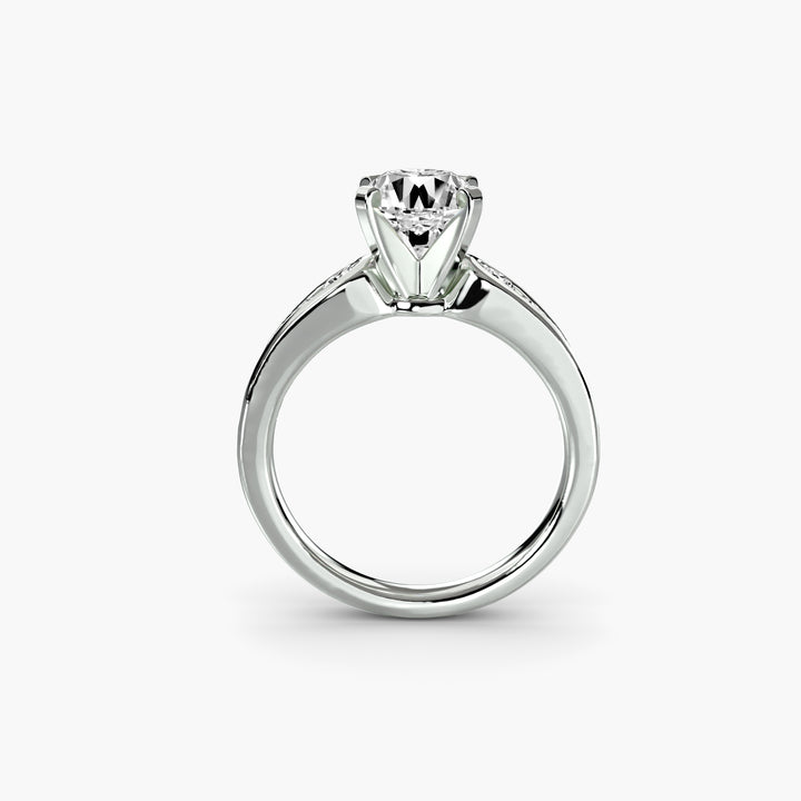 Solitaire with Pavé 2