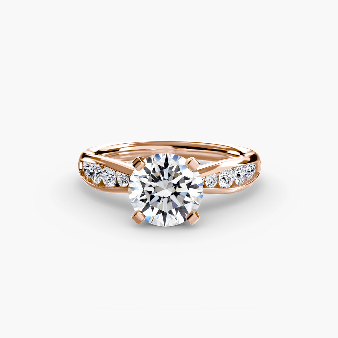 Solitaire with Pavé 3