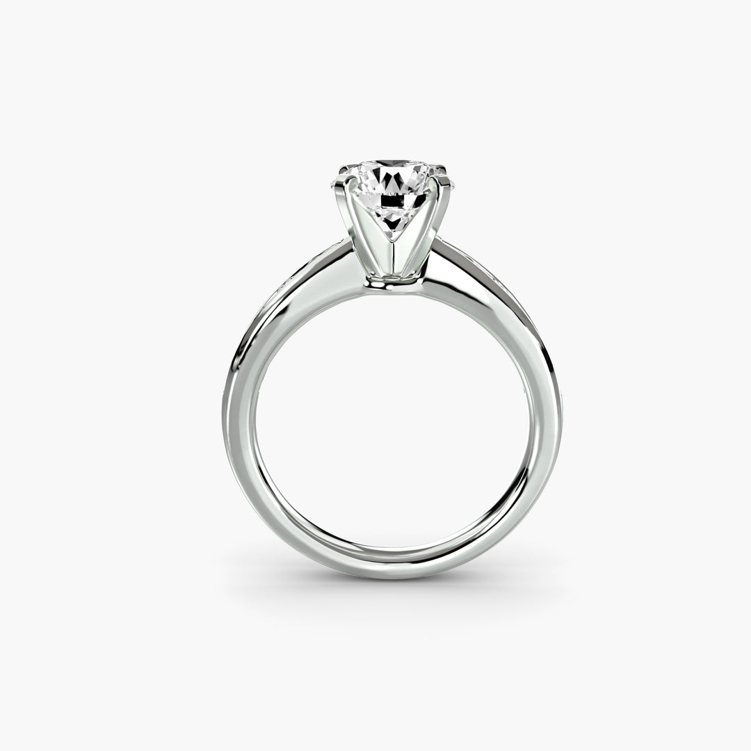 Solitaire with Pavé 3