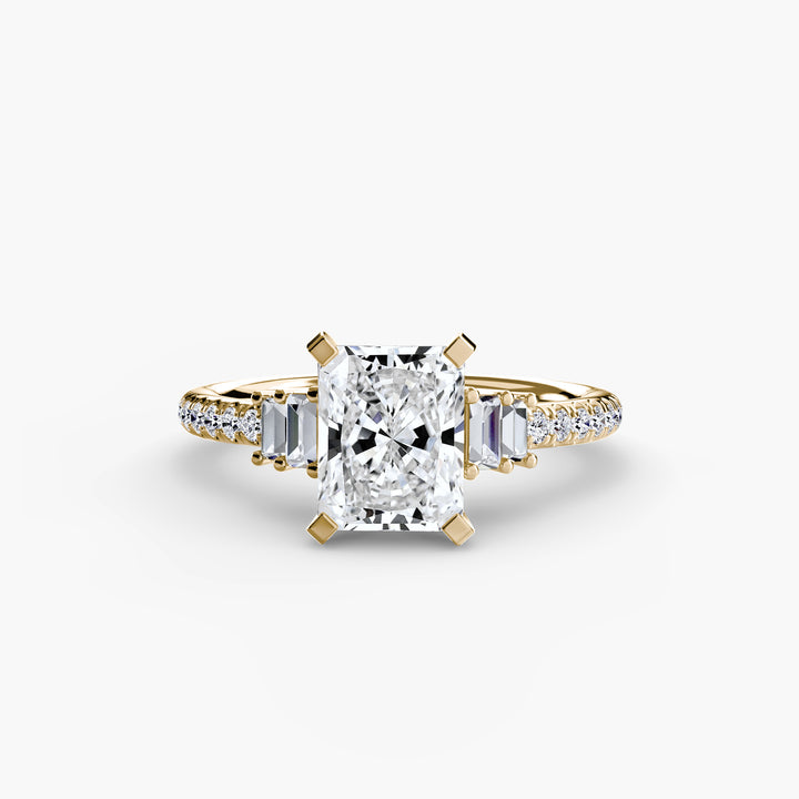 Solitaire with Pavé 4