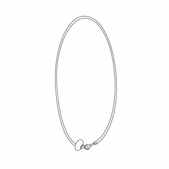 TAGFA-00043 INTERCHANGEABLE FANTASY NECKLACE, 90 C