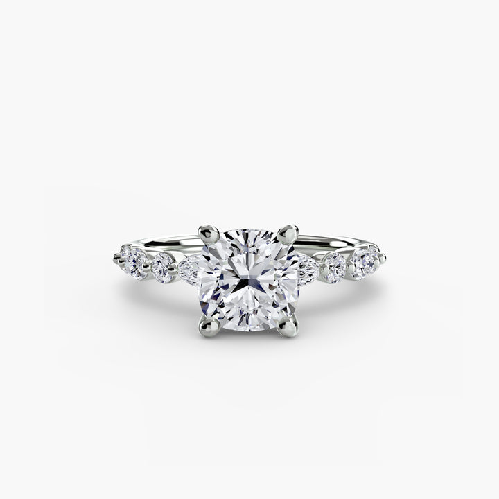 Solitaire with Eternity Pavé 2
