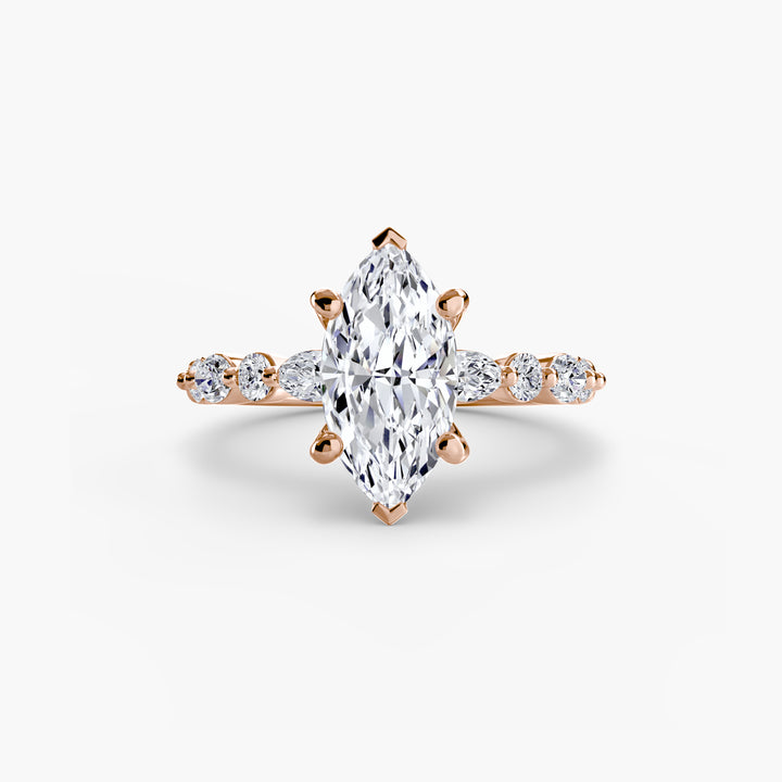 Solitaire with Eternity Pavé 2