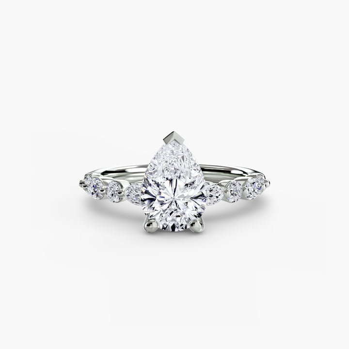 Solitaire with Eternity Pavé 2