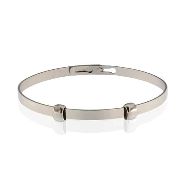 XB-BRCIR BRACCIALE ARGENTO RIGIDO CIRCLE