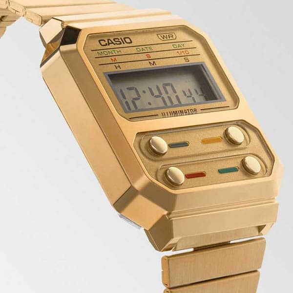 A100WEG-9AEF CASIO COLLECTION GOLD