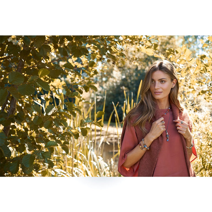 tstbe-00038 Agata blu scuro rotonda