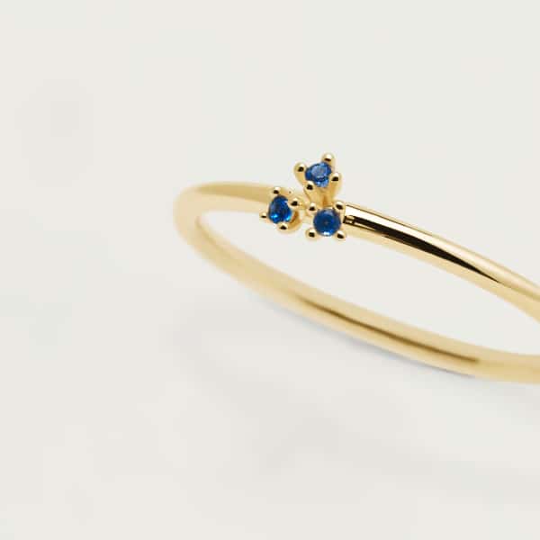 AN01-183-12 PDP BLOSSOM DAISY GOLD RING