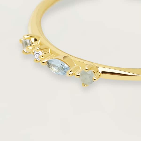 AN01-193-14 ATELIER MIDNIGHT BLUE GOLD SIZE 14