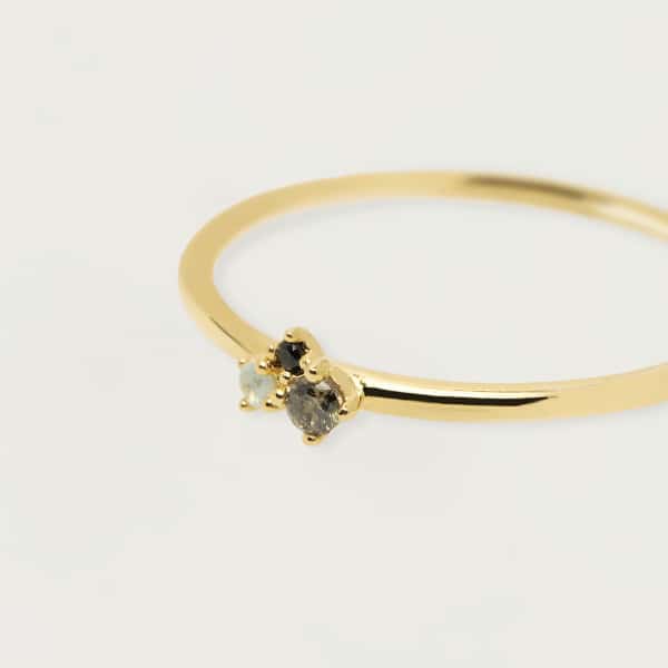 AN01-194-14 ATELIER LIME BLUSH GOLD RING SIZE 14