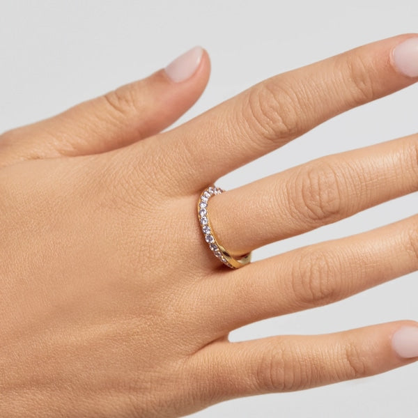 AN01-197-12 PDP CAVALIER GOLD RING SIZE 12