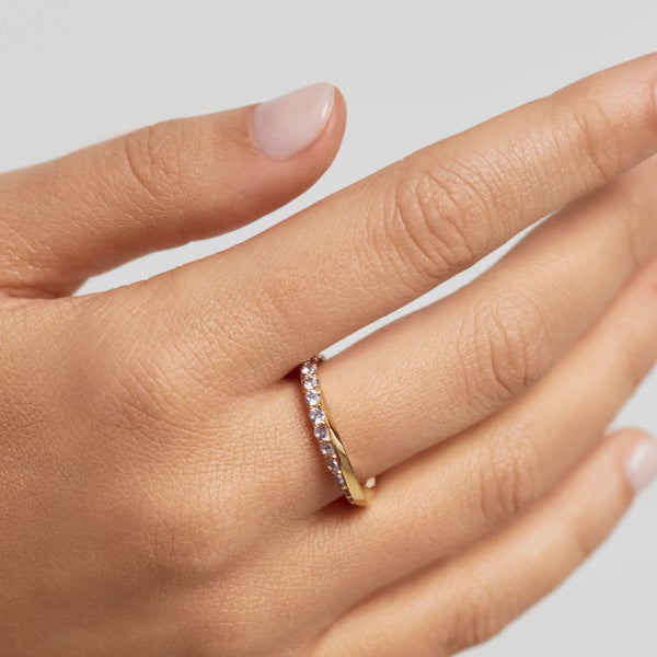 AN01-197-14 PDP CAVALIER GOLD RING SIZE 14