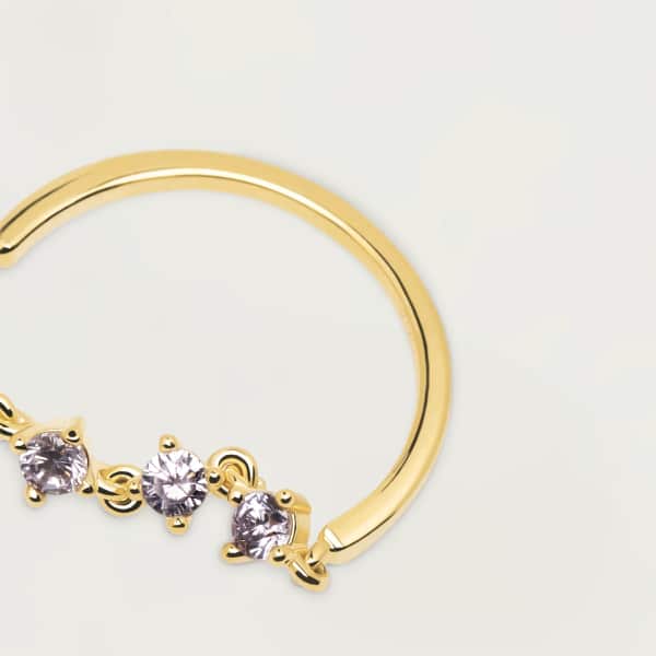 AN01-199-12 PDP CAVALIER VICTORIA GOLD RING SIZE 12