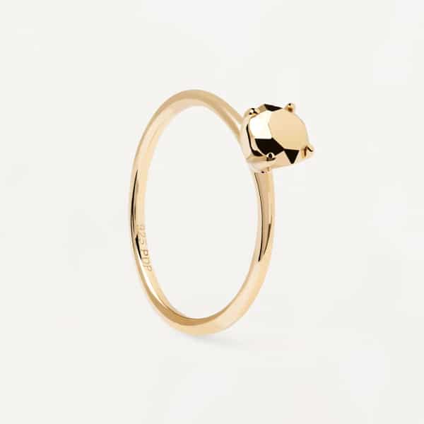 an01-422-12 Golden gem gold ring size 12