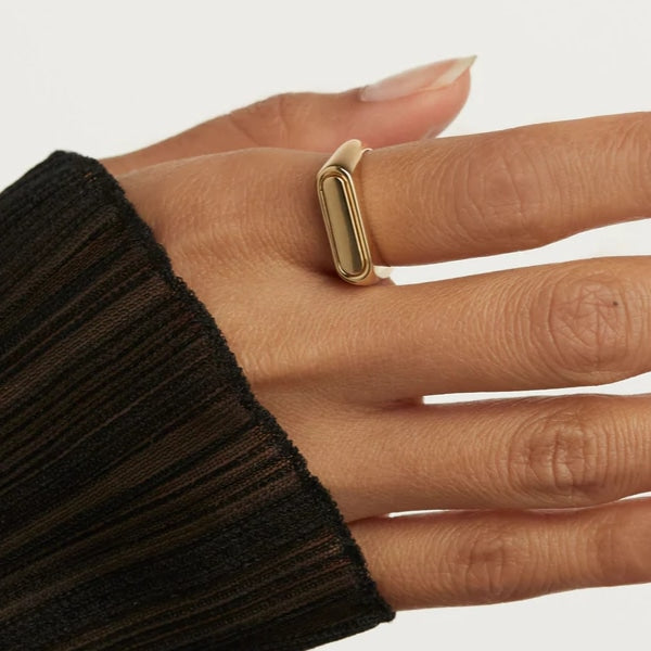 an01-625-14 gold ribbon stamp ring