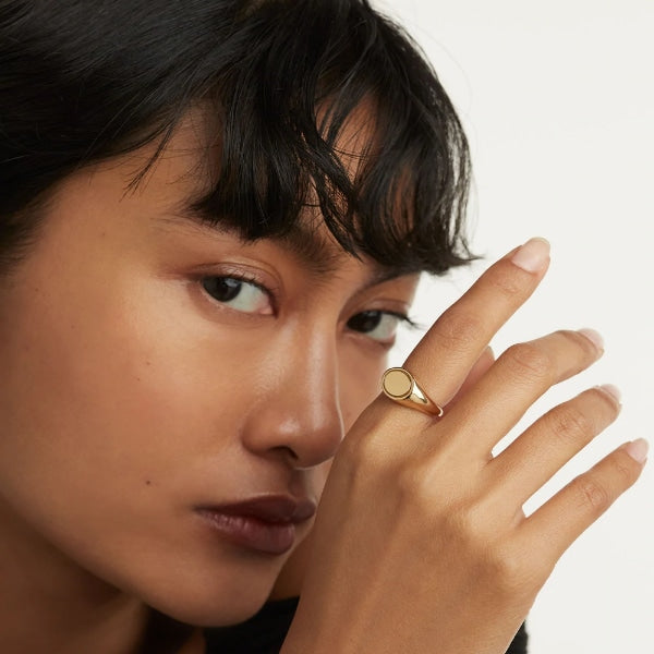 an01-628-12 gold stamp ring