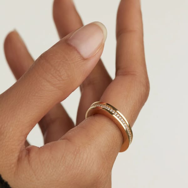 an01-630-12 gold infinity ring